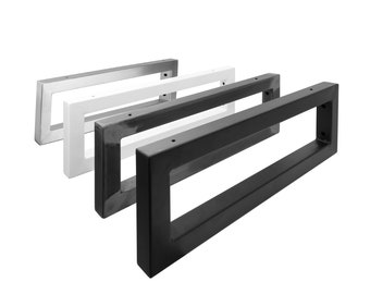 2x staffe da parete | Supporti per lavabo di design | Robuste staffe per mensole, montaggio a parete sottopensile per lavabi | Portasciugamani per lavabi da appoggio fai da te