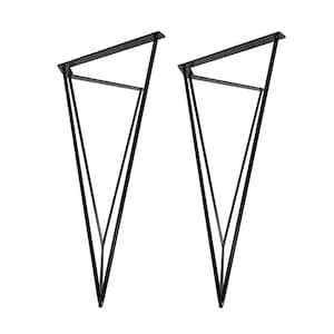 2x Design Table Frames - 72 cm - Clip - Hairpin Legs Table Legs Hairpins - Dining Table, Desk, Kitchen Table - DIY - Natural Goods Berlin