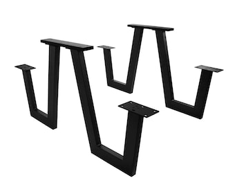 Natural Goods Berlin Seating Set 2x Table Legs Metal Black with Bench Picnic Table Outdoor Seating Set Table Legs Bench with Table Table Feet