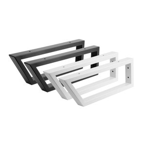 2 supports muraux inclinés | Support pour meuble sous-vasque | Support d'étagère robuste pour sous-vasque, montage mural | Porte-serviettes pour vasque à poser DIY