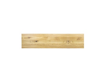1x Design Plank EIKEN Massief Houten Wandplank Opknoping Maatwerk Echt Hout Plank geolied Plank Plank Plank Boekenkast Keukenplank