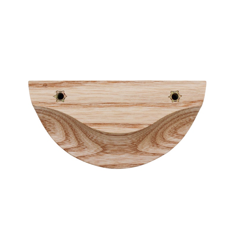 Poignée de meuble HALF MOON boutons de meuble design bouton de meuble en bois poignée de porte ronde pour placards, commode buffet poignée de tiroir avant de cuisine image 7