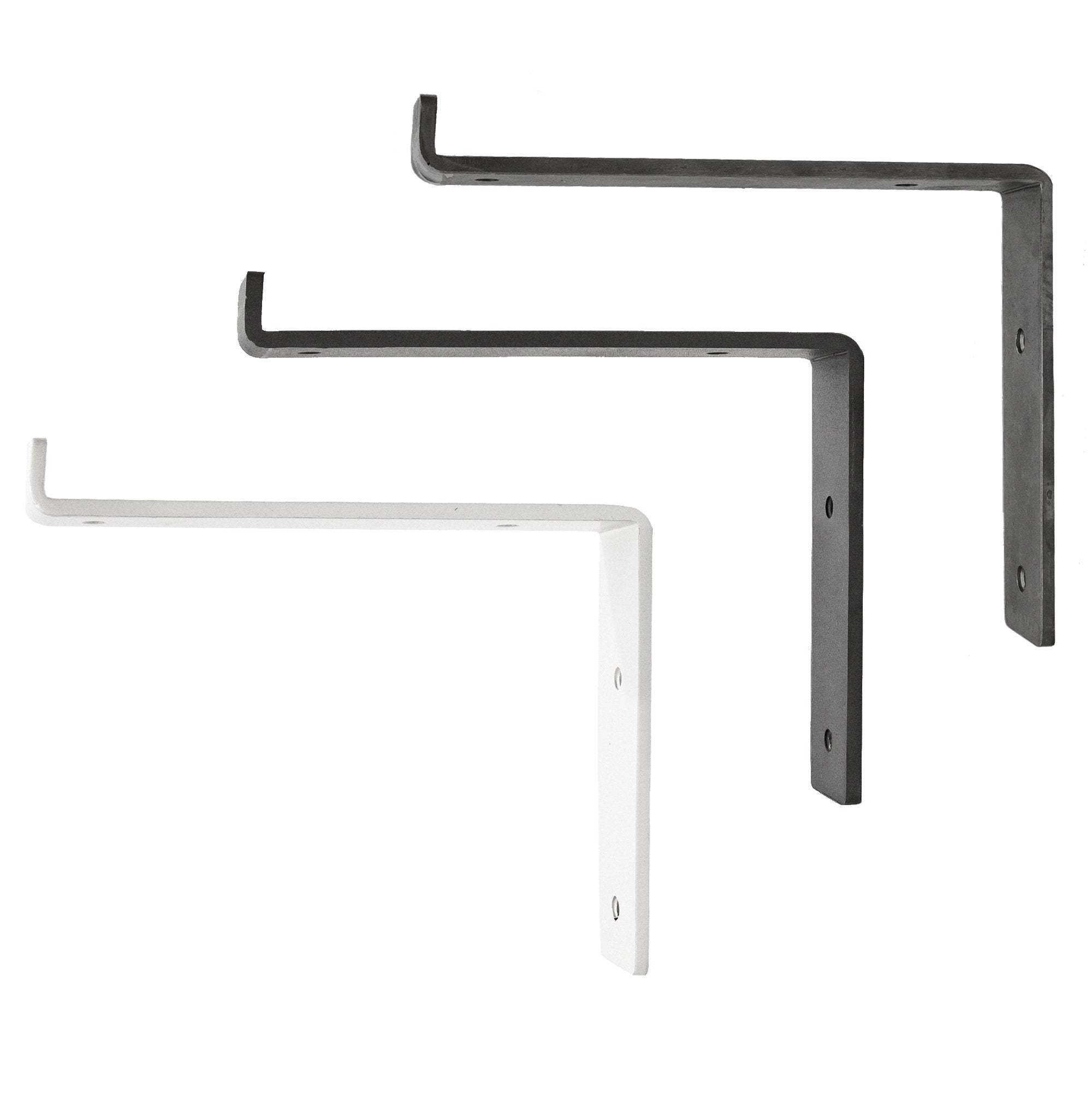 2 supports d'étagère | Neukölln | Couleurs variées | Supports d'étagère, Étagère murale, Support d'étagère, Support d'étagère, Support d'étagère - Nat