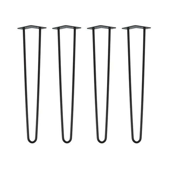 4er Set Hairpin Legs DIY Tischkufen Esstisch Hairpins Tischbeine Haarnadelbeine