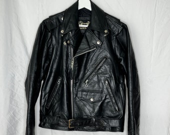 【Schott】Perfect Vintage Leather Riders Men's Vintaged Fitted Motorcycle Jacket PER70