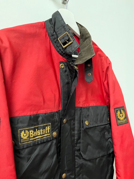 Vintage 80s Belstaff International Nylon Trailmaster Riding