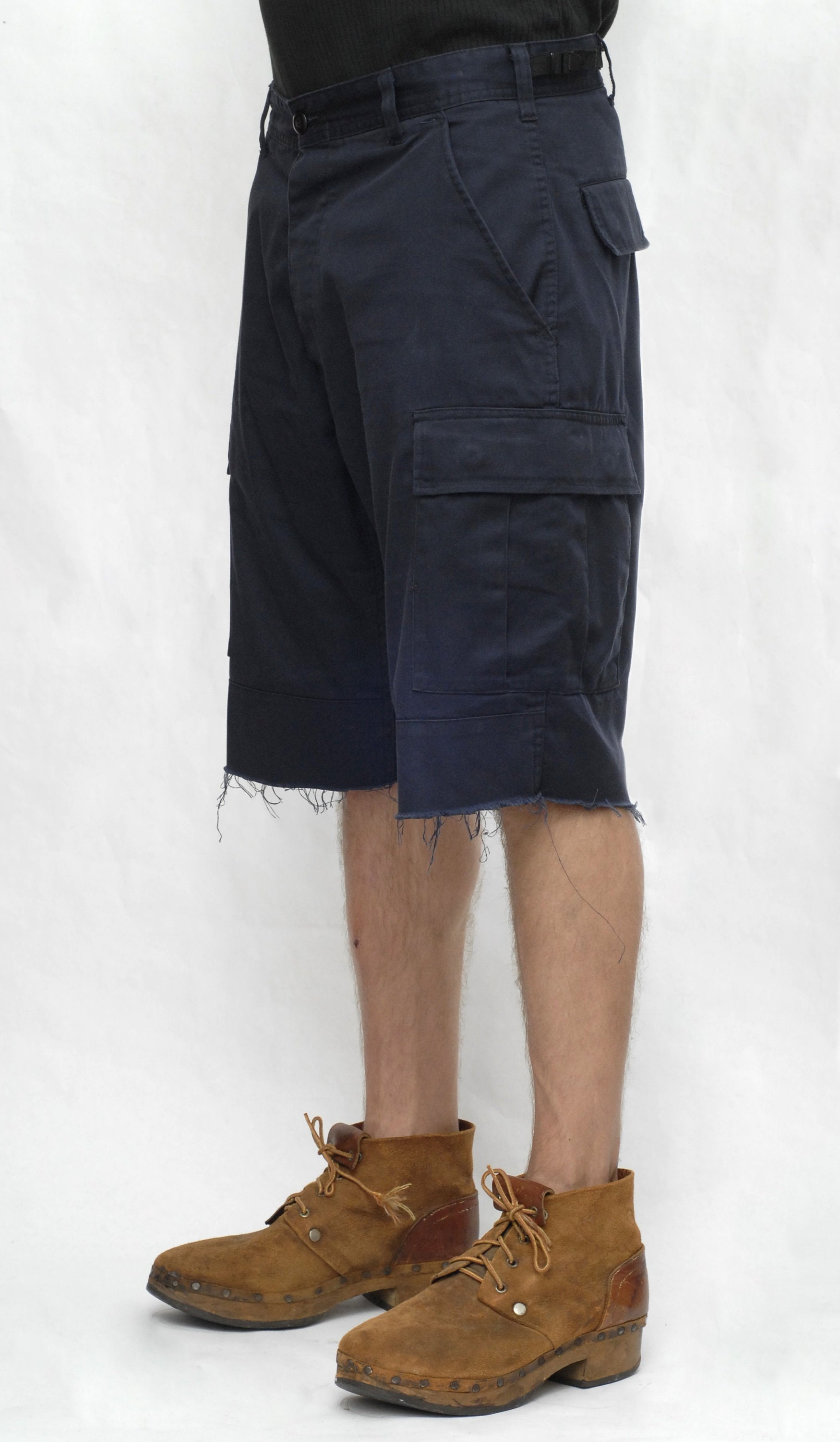 Cut-off Military Cargo Shorts - Etsy