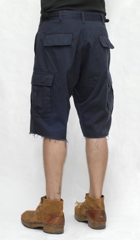 Cut-off Military Cargo Shorts - Etsy