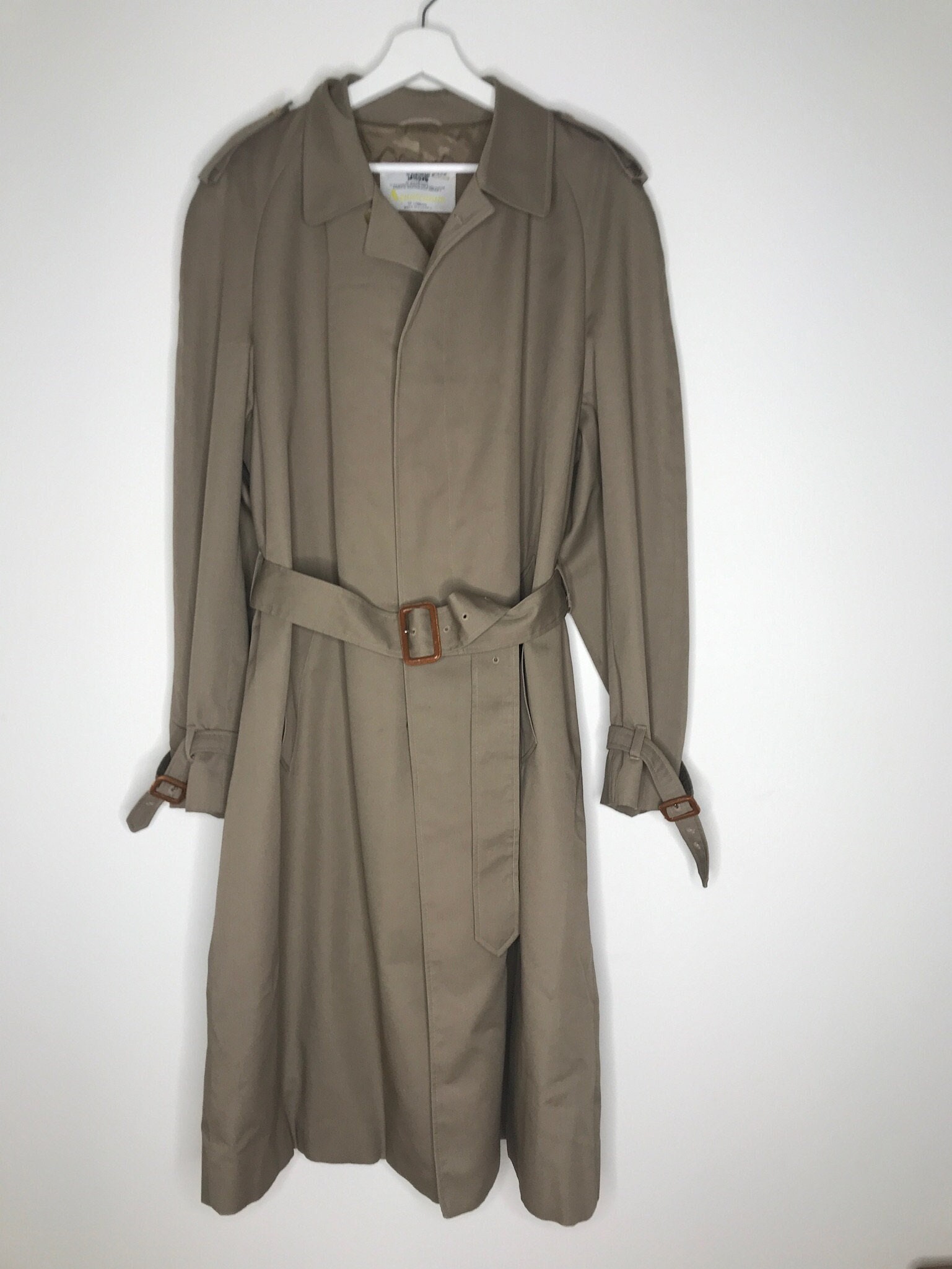 Vintage Aquascutum Coat | 1960s Vintage Aquascutum Green