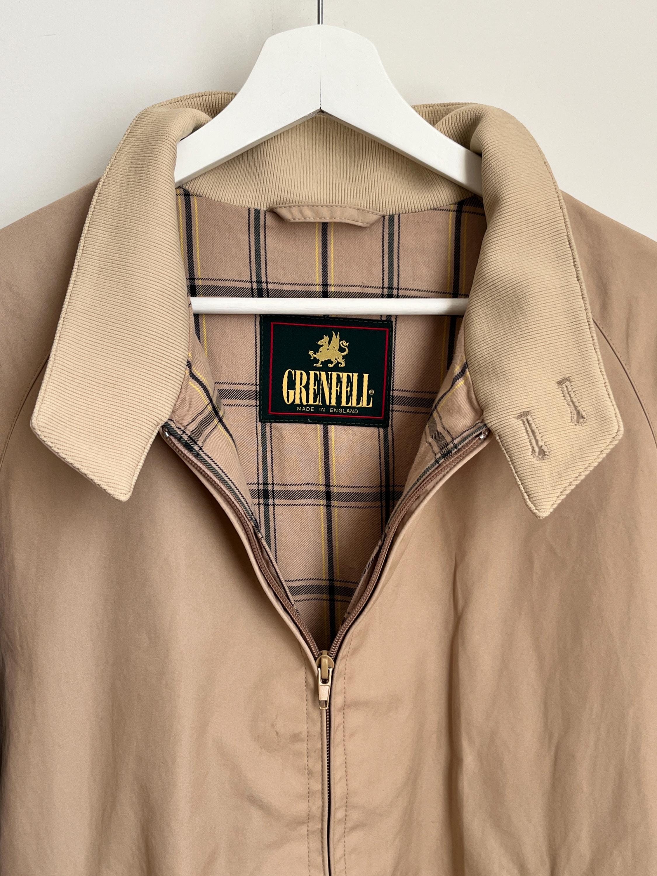 ジャケット・アウター Grenfell Duffle Coat Made In England 90's】Vintage Grenfell Wool Duffle Coat Size.44 