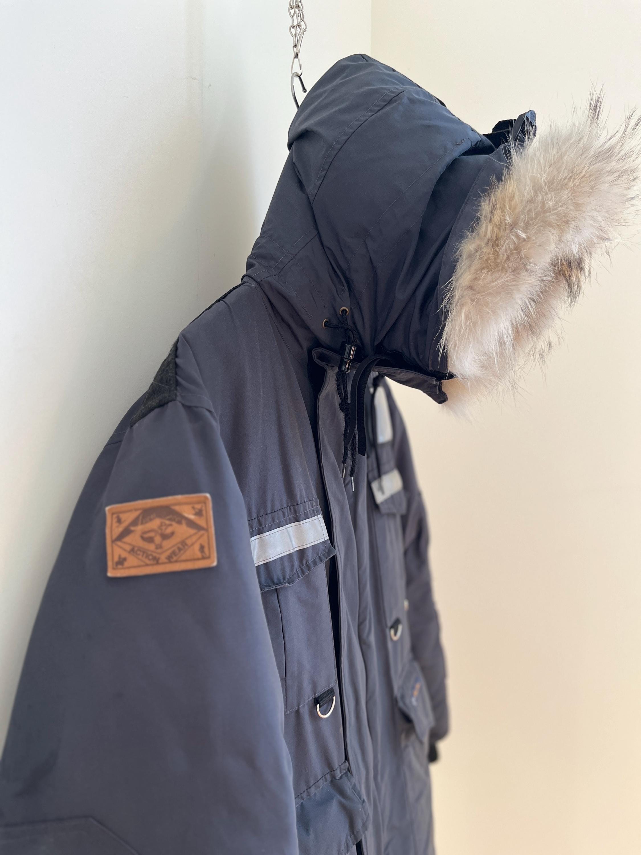 Vintage 90s Snow Goose Arctic Parka: Rare Grey 'resolute' Edition