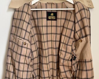 1980s Grenfell Barracuta or Harrington Jacket. Made in England