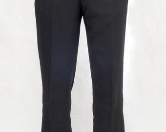Spodnie Donna Karan Straight Leg Extra Fine Merino Wool