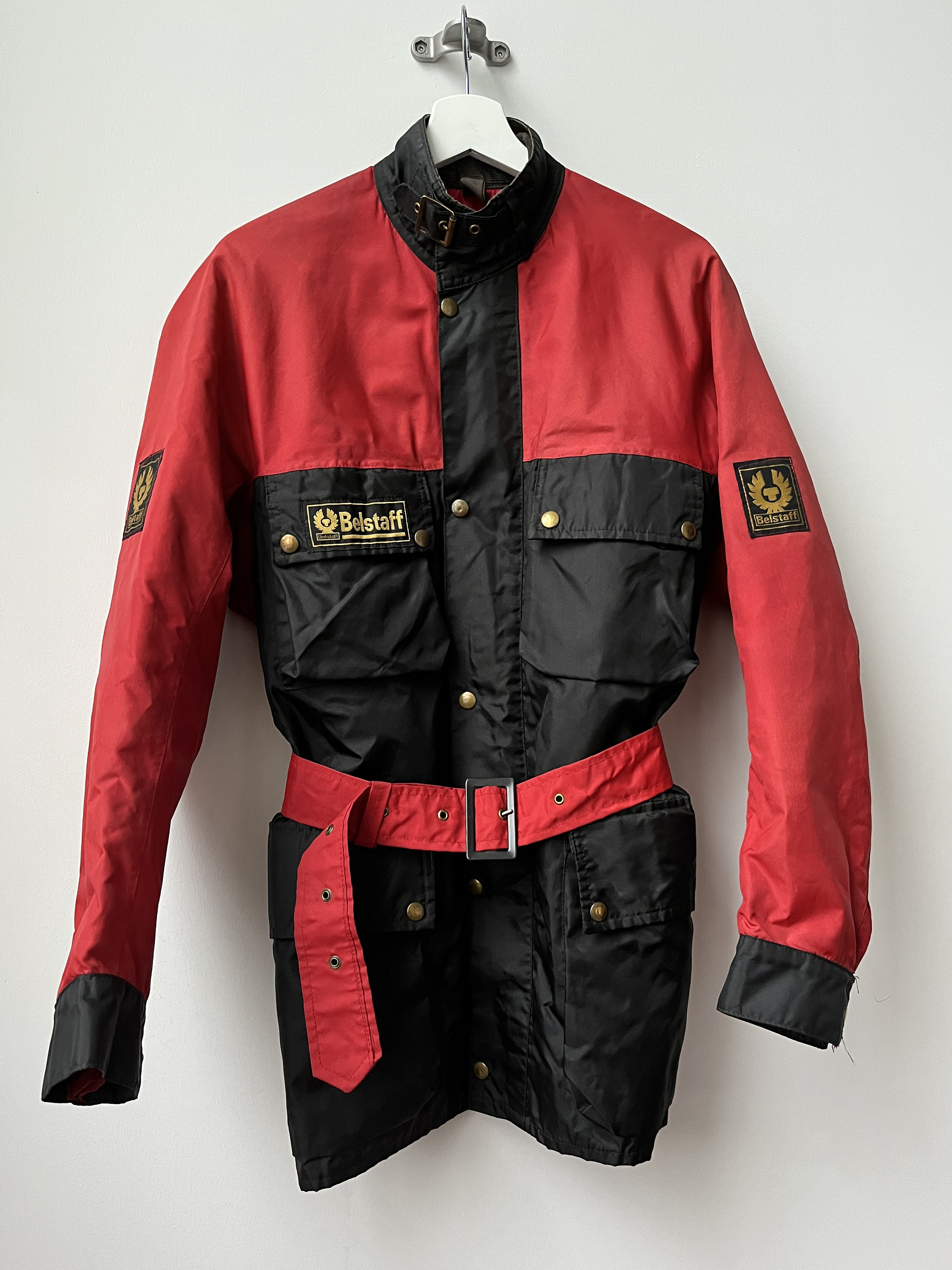 Vintage 80s Belstaff International Nylon Trailmaster Riding