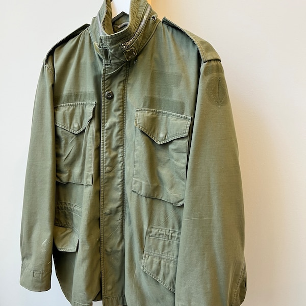 US Vietnam era M65 Field Jacket. Washed beautifully. Excellent condition. Conmar zippers. Sz S/ M.