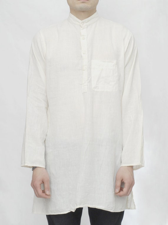 70's Cotton Gauze Kaftan