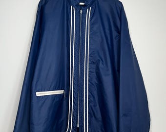 Nylonowa kurtka wyścigowa z lat 60. XX wieku: Vintage Deacon Brothers, wyprodukowana w Kanadzie, rozmiar L