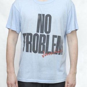 ジャマイカ グラフィック T シャツ「No Problem」