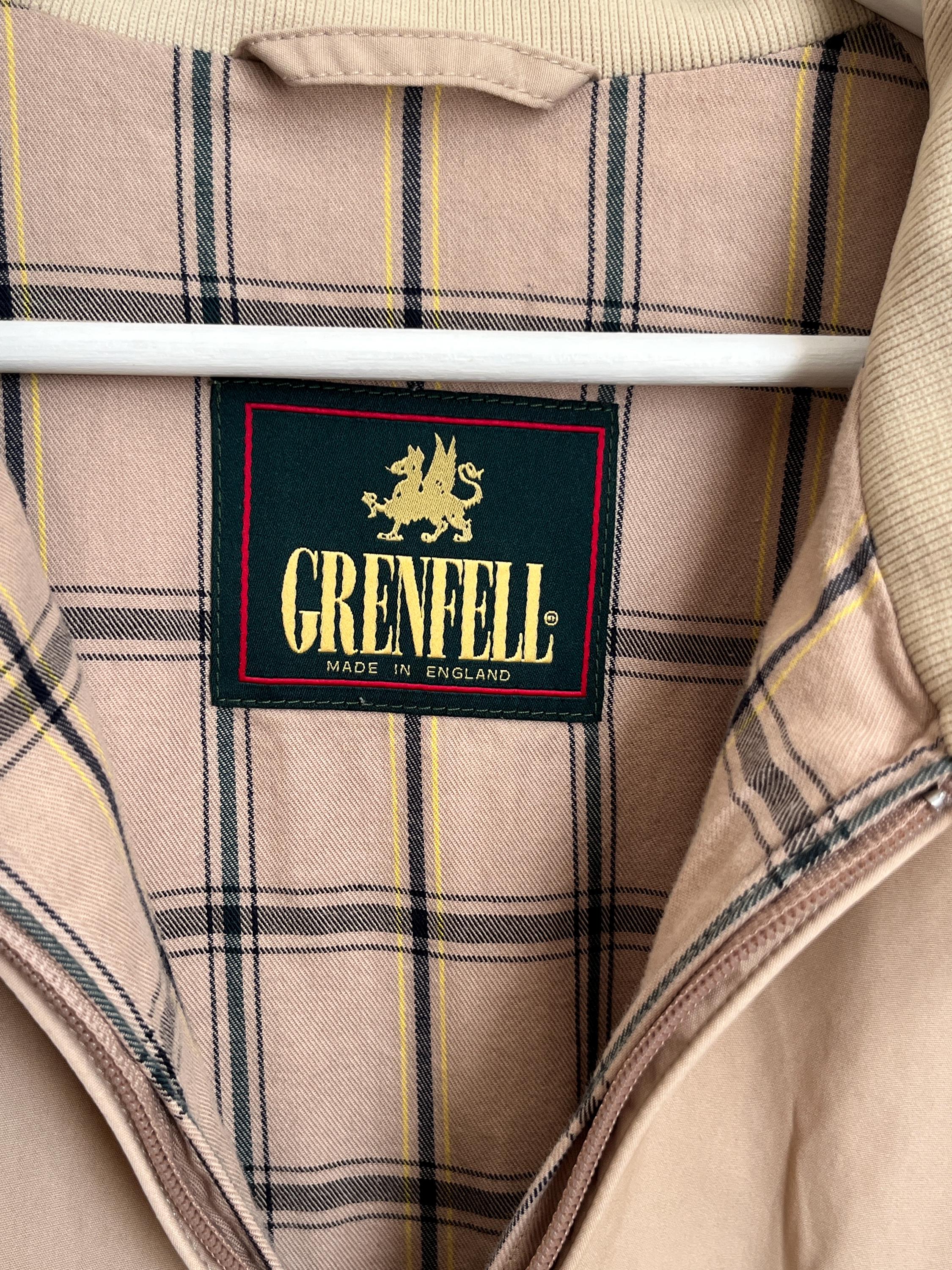 1980s Grenfell Barracuta or Harrington Jacket. Made in England