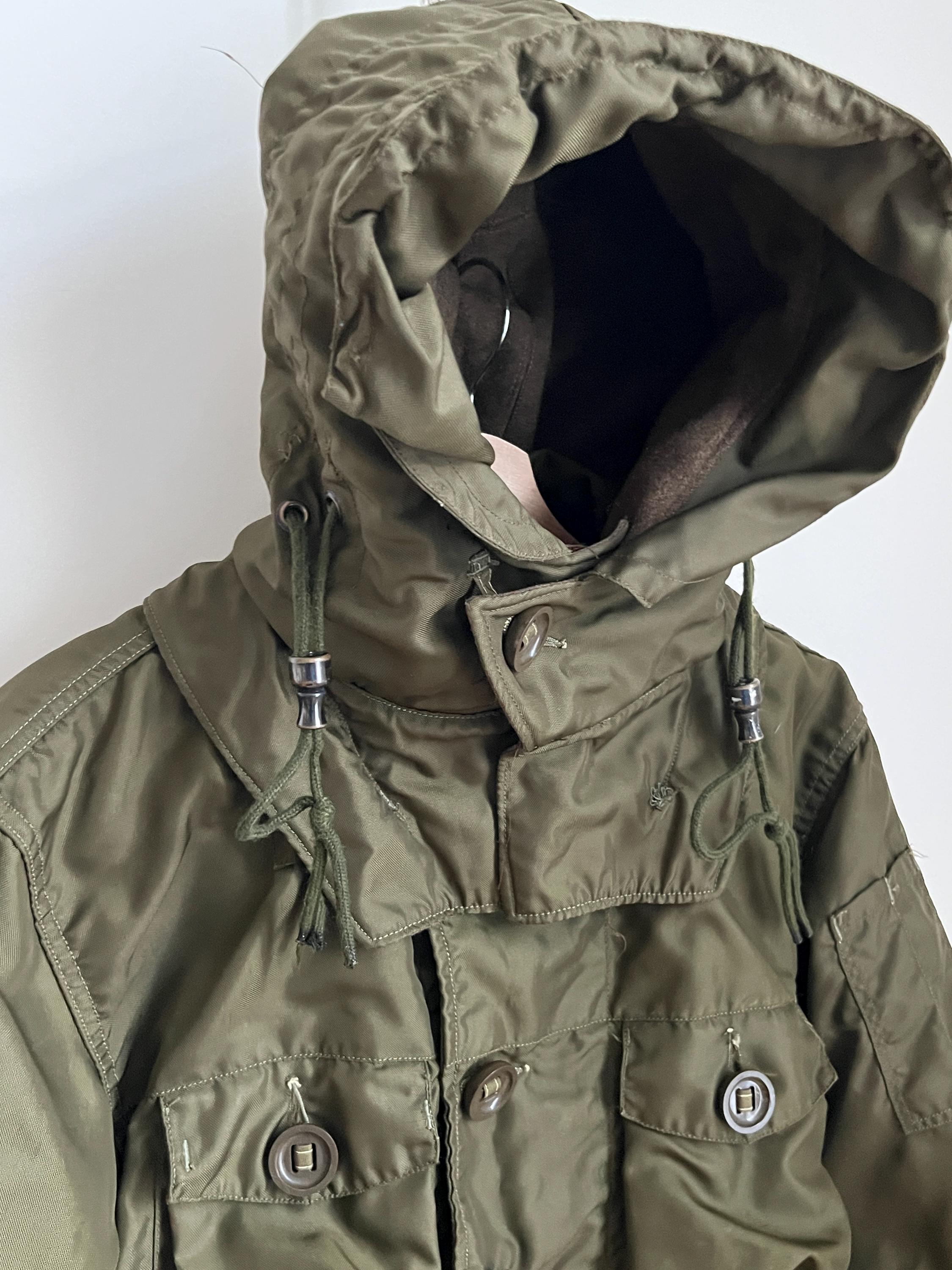 1960s Vintage Canadian Extreme Cold Weather Parka, Oxford Nylon