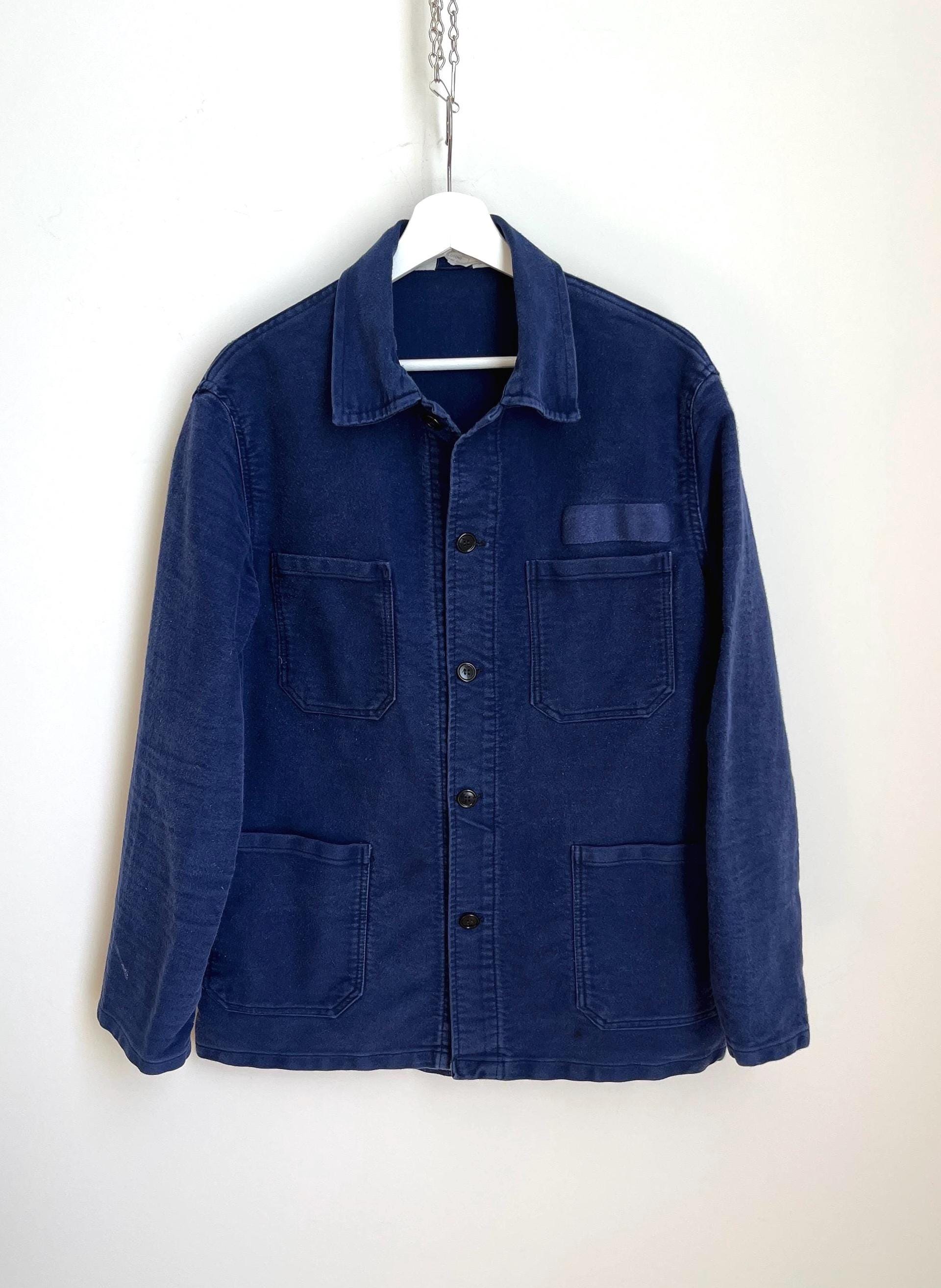 Blue Moleskin Jacket - Etsy Blue Moleskin Jacket - Etsy