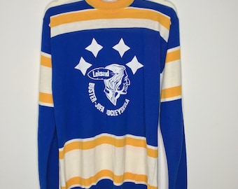 1980s Vintage Swedish hockey Jersey . Leksand & Jofa.
