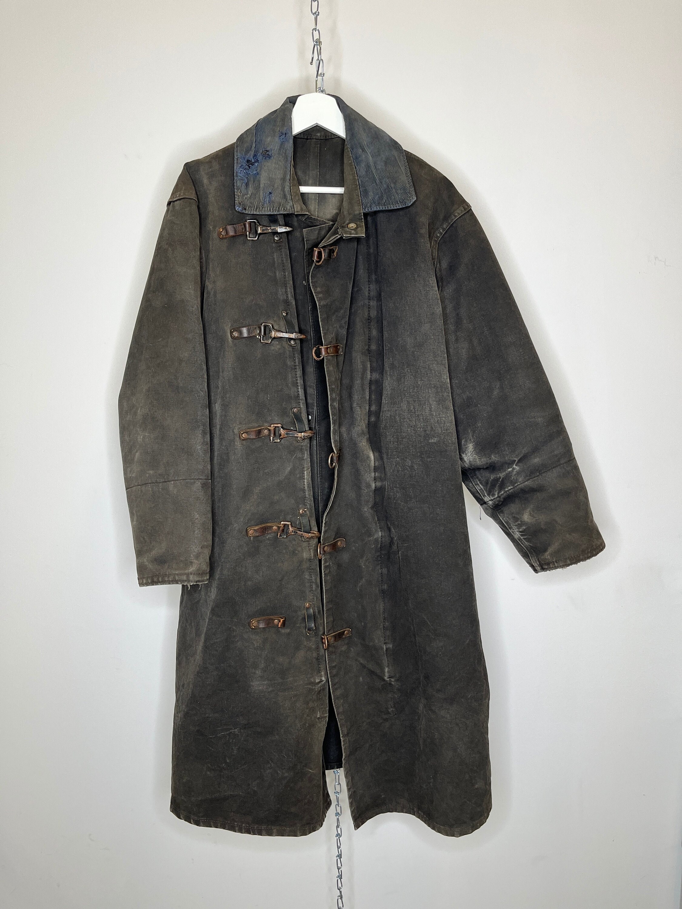 1940s Vintage Canadian Canvas Fireman Jacket - Etsy