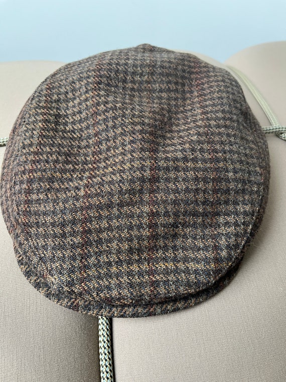 1960s Vintage Lee newsboy flatcap. Crafted in 100… - image 4