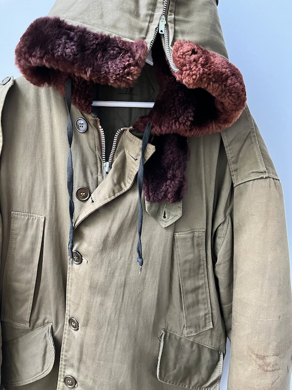 Type B9 US Army 1960s Civilian Flight Jacket. Talon Zippers Type B9 US Army 1960s Civilian Flight Jacket. Talon Zippers