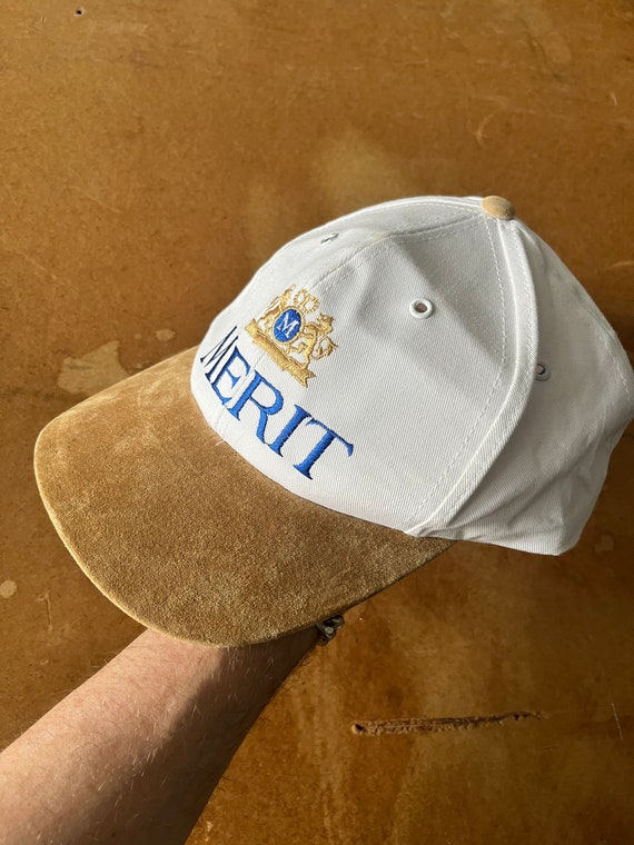 Vintage 1990s Merit promo hat. One size Snap back… - image 8