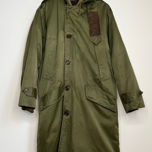 Type B9 US Airforce 1950s Civilian Flight Coat. Talon zippers. Alpaca wool detachable liner. Appx Sz M.