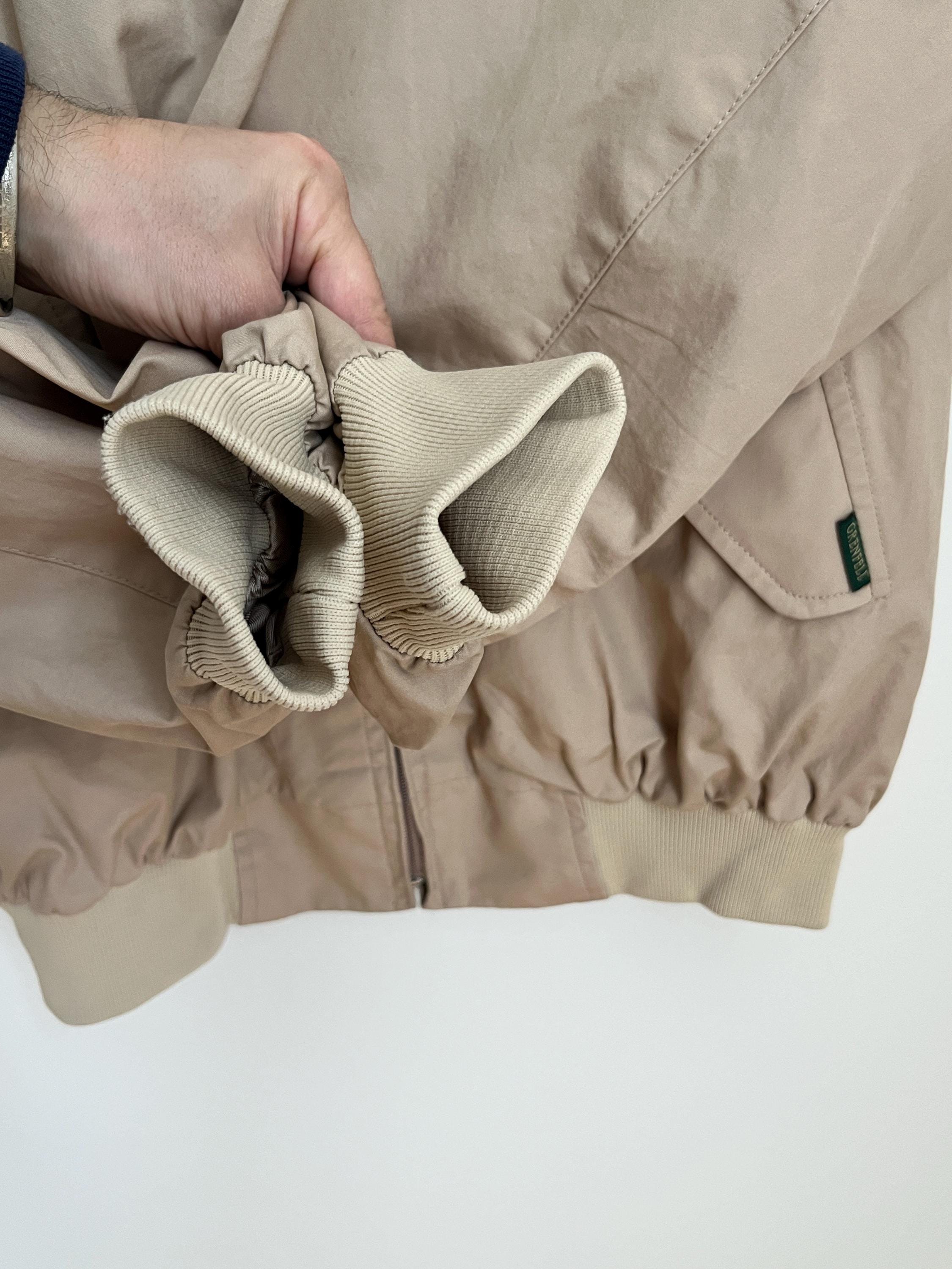 1980s Grenfell Barracuta or Harrington Jacket. Made in England