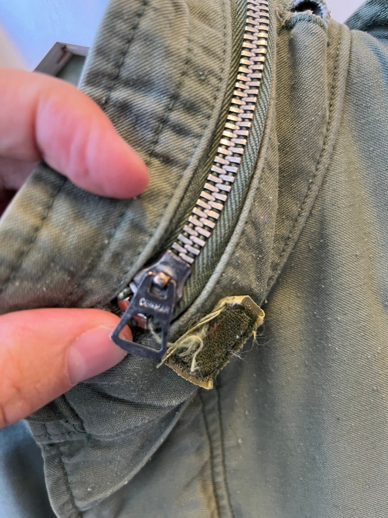 US Vietnam Era M65 Field Jacket. Washed Beautifully. Excellent