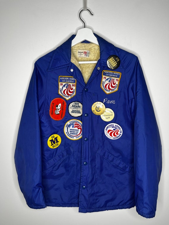 Late 70s King Louie Pro Fit Vintage Marching Band Jacket. 
