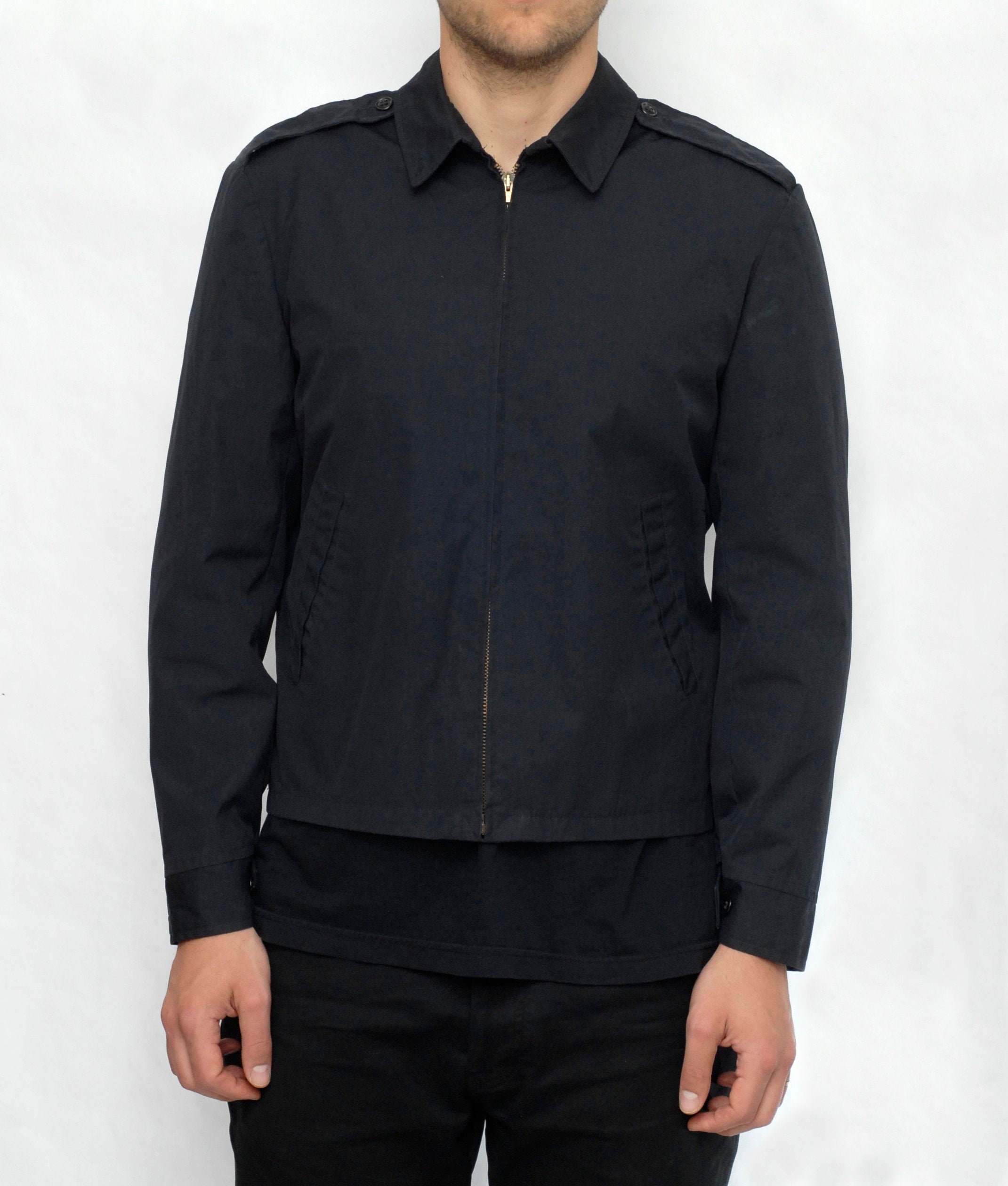 Vintage 80s US Navy Windbreaker Deck Jacket - Etsy