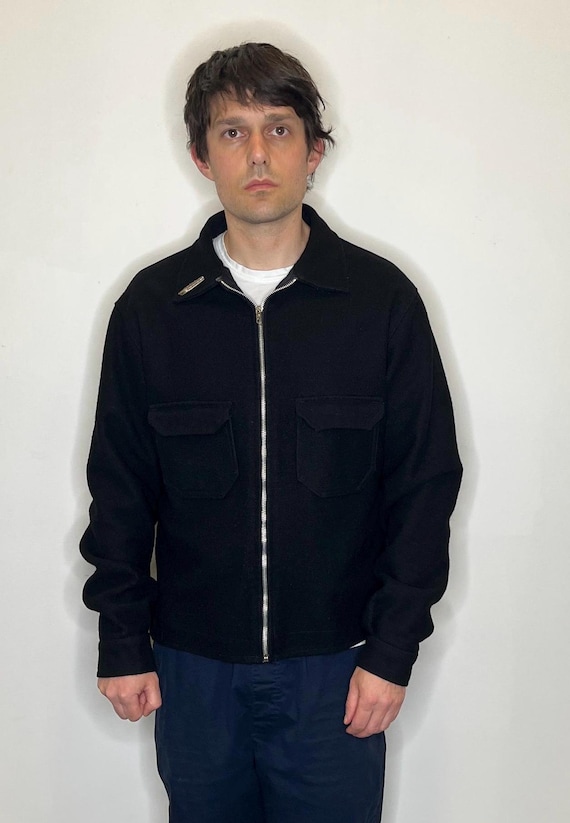 Vintage USS Nimitz “minnesota” Navy Cruiser Jacket in Wool
