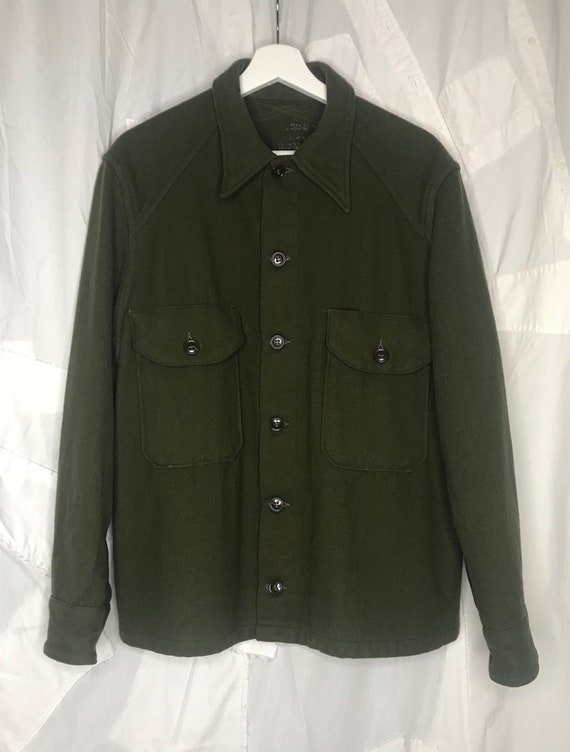 US Military OG108 50s Korean War Era Wool Field s… - image 2