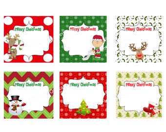printable gift tag etsy