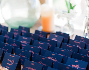 Custom Calligraphy Placecards