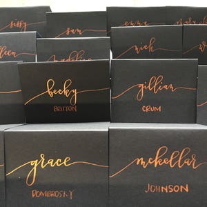 Custom Calligraphy Placecards image 3