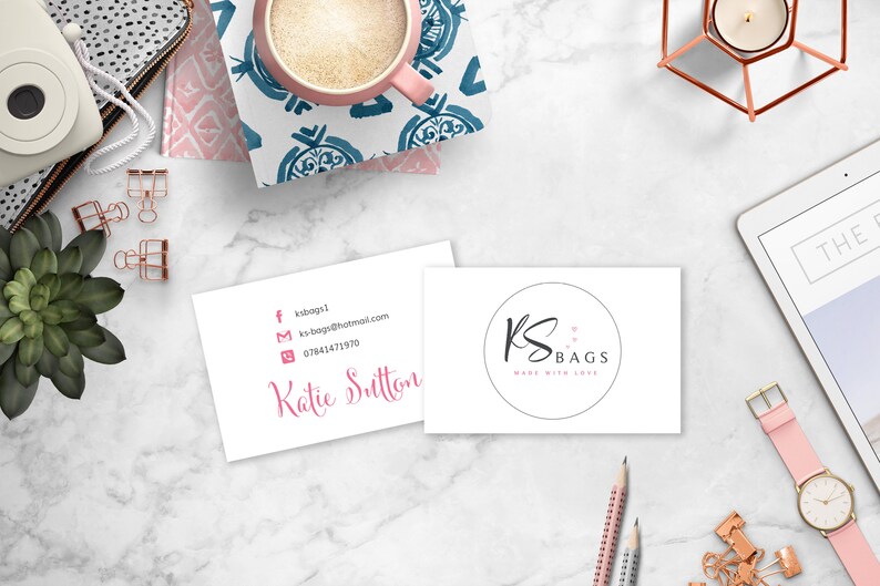 Business Card Design Custom Business Cards UK Business Etsy