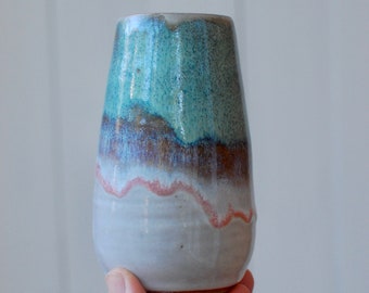 Serene Bud Vase - Small Pottery Vase - Handmade Vase - Ceramic Vase