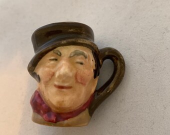 Sam Weller Miniature Toby Mug  1920's. Royal Dalton