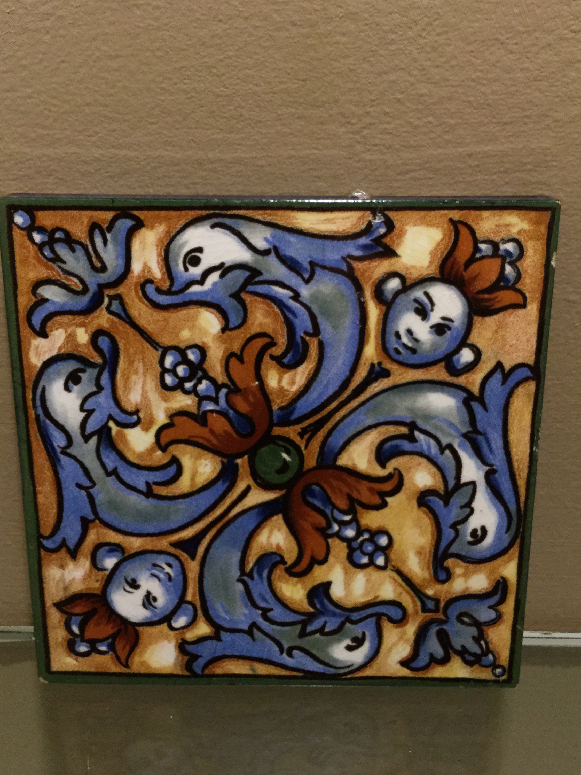 Mosaic Tile Company of Zanesville, Ohio Tile Piece Etsy