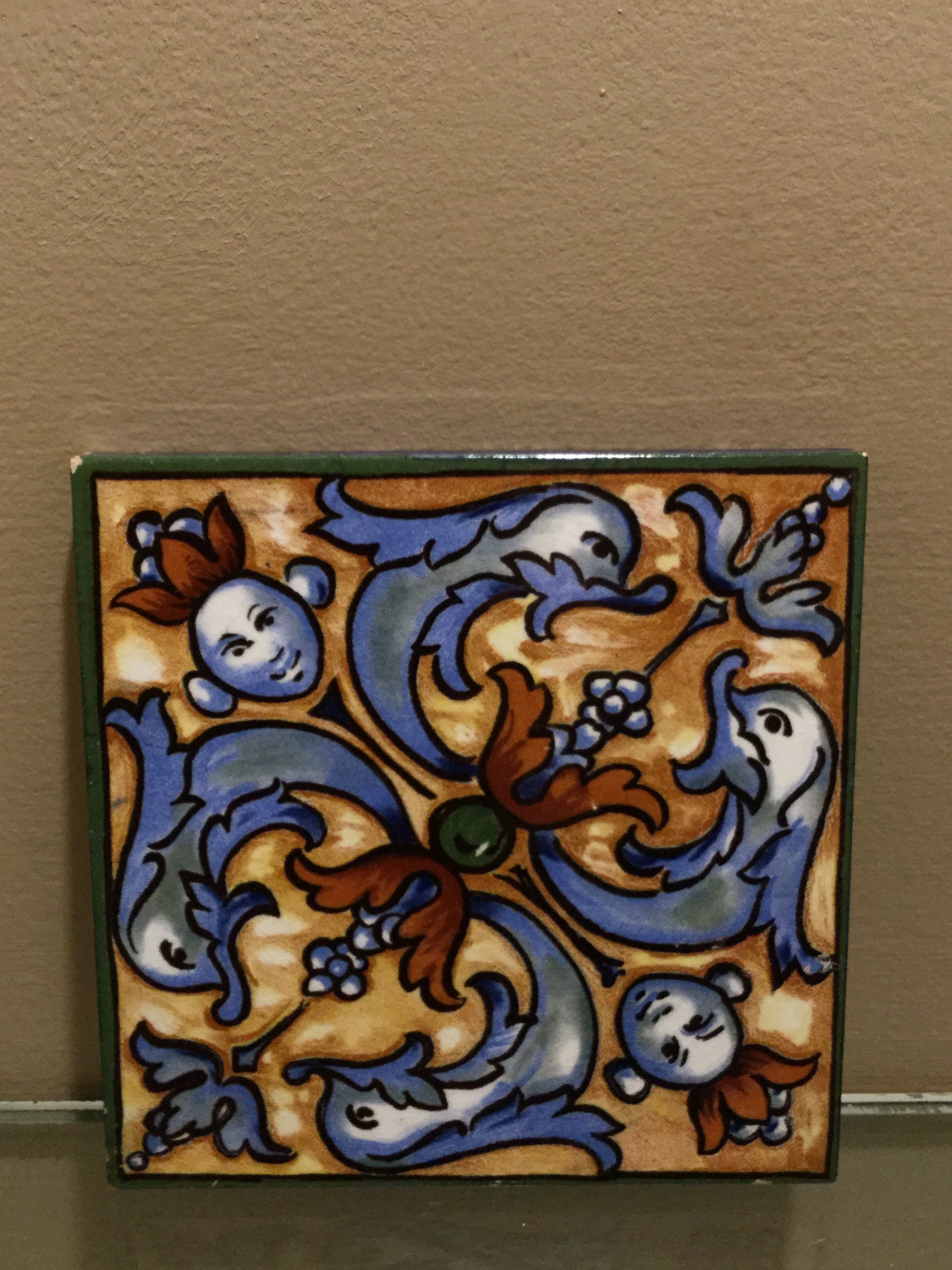 Mosaic Tile Company of Zanesville, Ohio Tile Piece Etsy