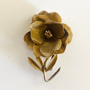 Vintage Flower Brooch