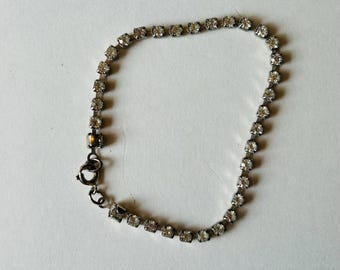 Vintage Rhinestone Bracelet