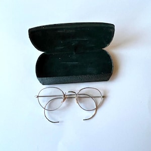 Antique Spectacles with Carrying Case
