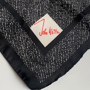 Vintage John Weitz Fashion Scarf