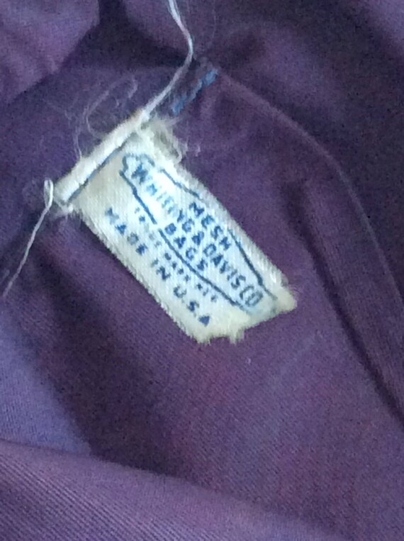 Vintage Beaded Handbag, USA, Whiting and Davis Ba… - image 6